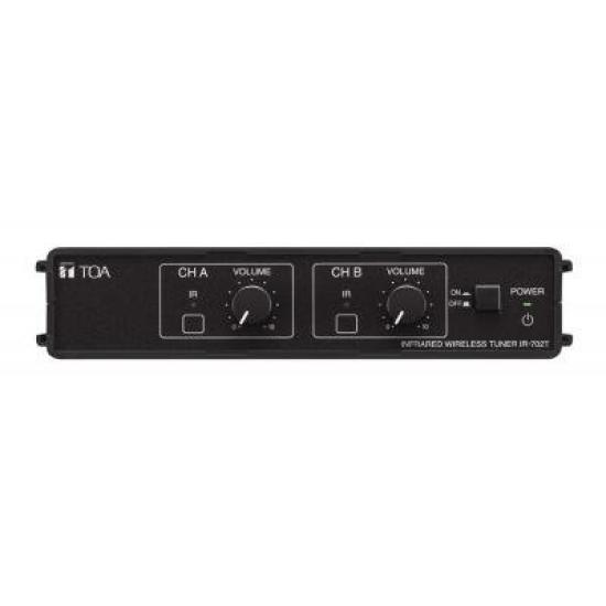 TOA Infrared Tuner 2ch IR-702T