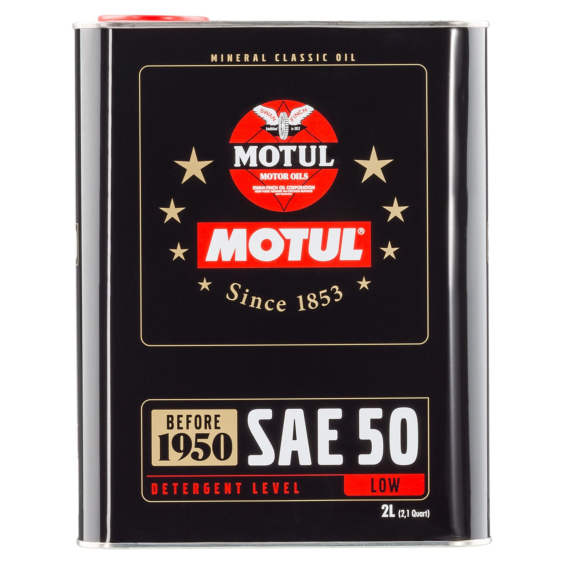 

Motul Classic Oil 50 Mineral Engine Oil, 2L (Genuine) 11302731
