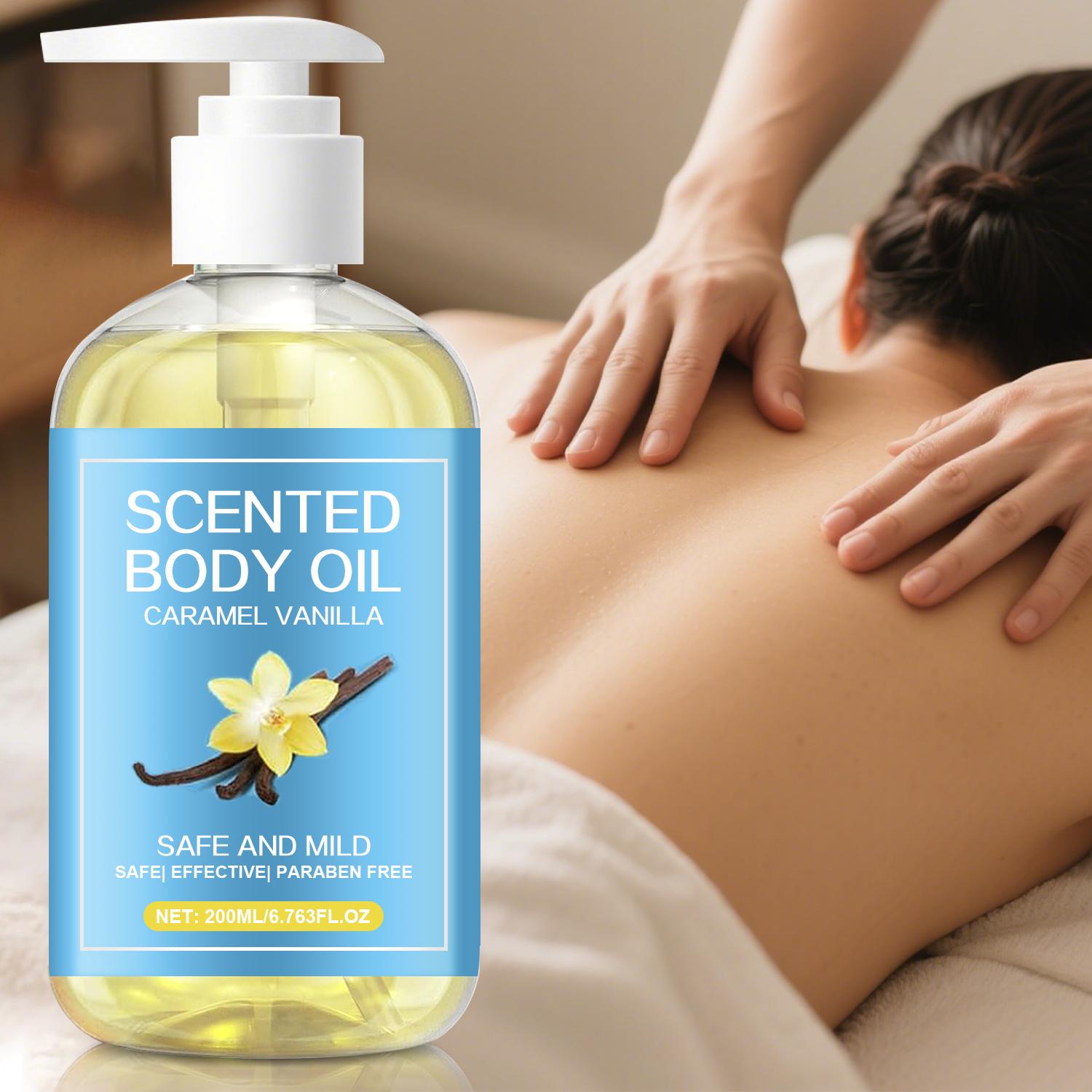 

Scented Body Oil-Increase Skin Elasticity-Reduce Dried Lines And Fine Lines-Make Skin Smooth-uitable for all Skin Types, 200ml