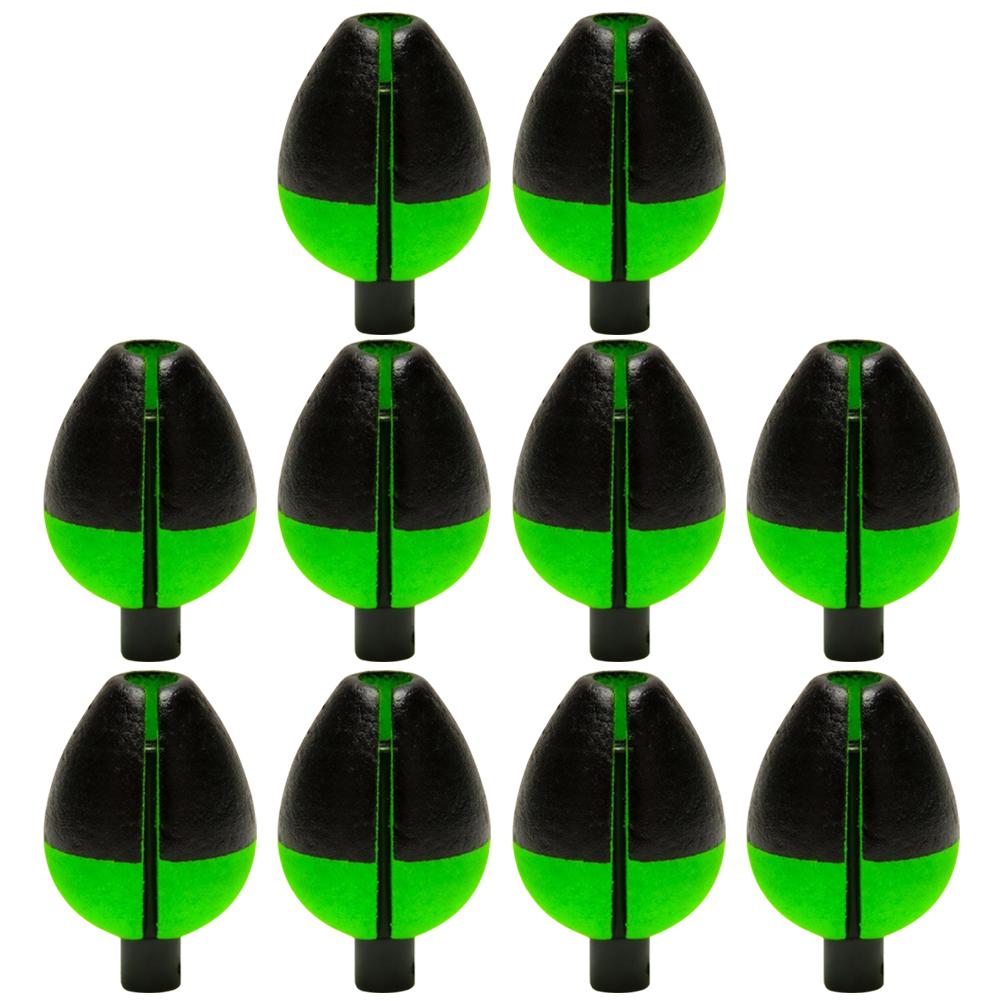 10Pcs High Buoyancy Fishing Floats Compact Fishing Bobbers Adjustable Fishing Buoy Fishing Floats Bobbers for Sea/Boat Fishing