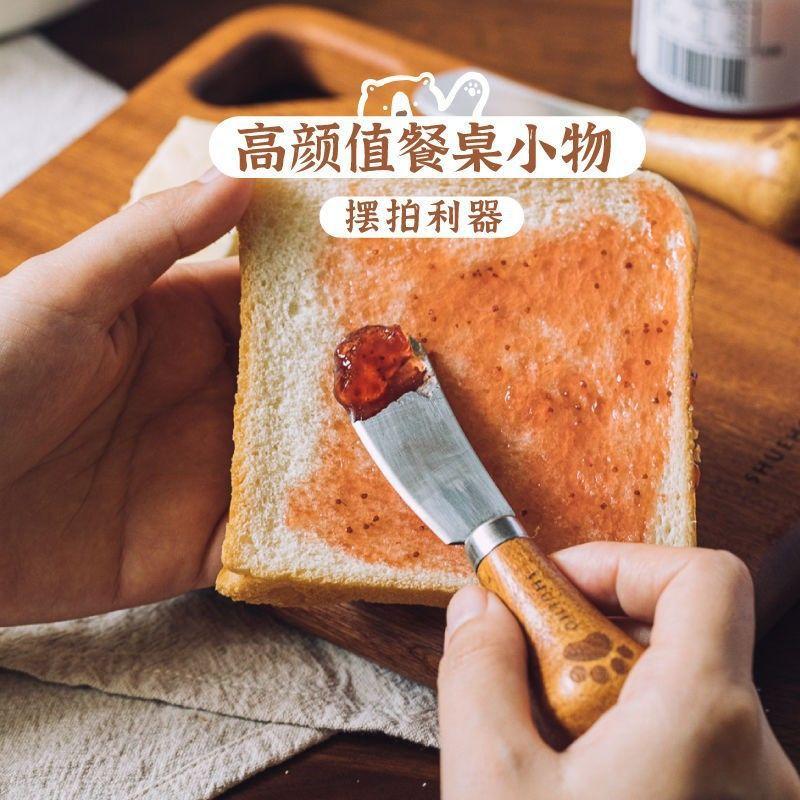 Vertical Butter Knife Stainless Steel Cheese Knife Jam Spatula Western Knife and Fork Dessert Spoon Stainless Steel Knife and Fork Spoon
