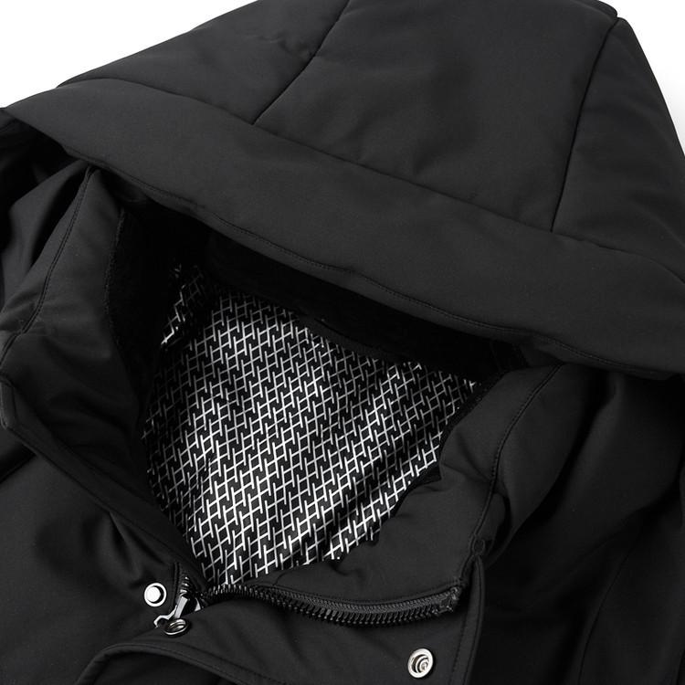 Men's 90% Duck Down Jacket: Windproof, Warm, Thickened Winter Coat