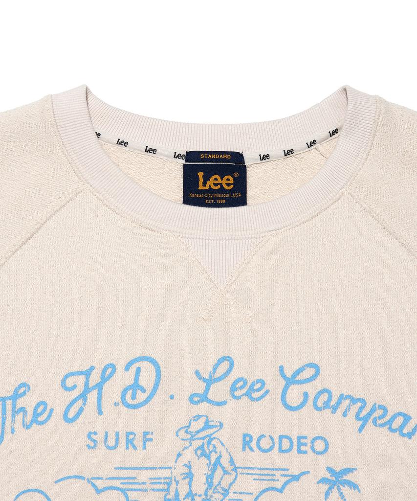 LEE Summer Terry Sweatshirt Oatmeal
