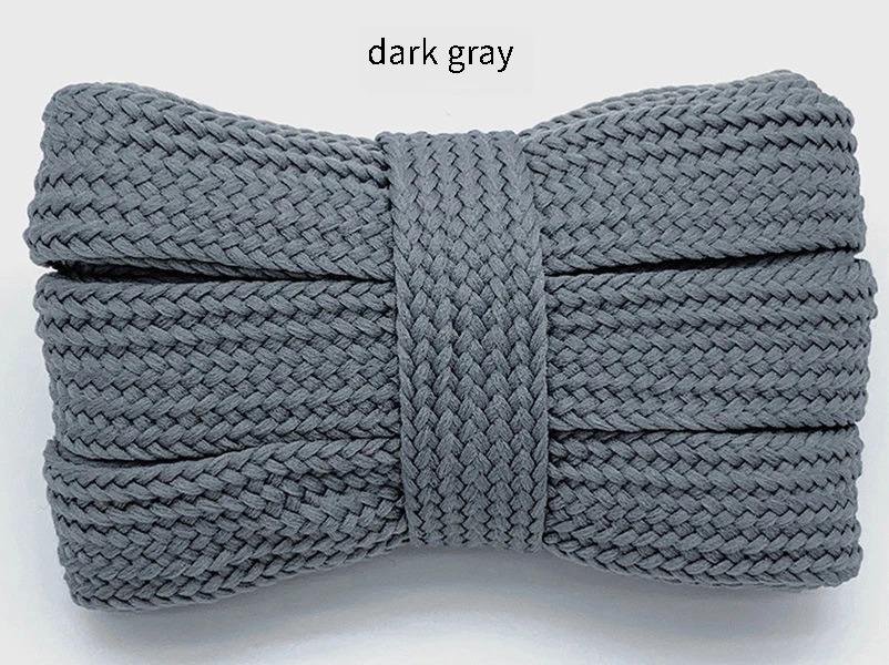 Neue 2 cm breite Mode-Schnürsenkel Herren und Damen Sneaker Flache Schuhe Freizeitschuhe Schnürsenkellänge 100/120/140/160cm Schnürsenkel 18 Farben