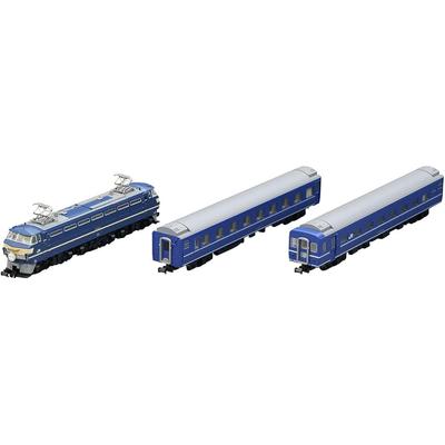 TOMIX N Gauge JR EF66 Type Blue Train Set 98388 Railway Model Electric Locomotive