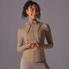 Outdoor Sun Protection Clothes, Tight Fitting Sports Running Fitness Tops, Yoga Clothes, UV Resistant Breathable Hooded Zipper Jacket