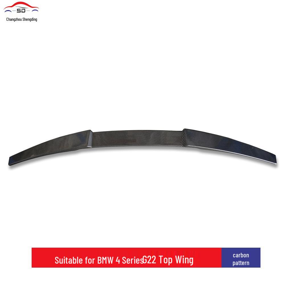 BMW 4 Series G22 (2021+) Non-Destructive Rear Spoiler, Blow-Molded for 2-Door Models