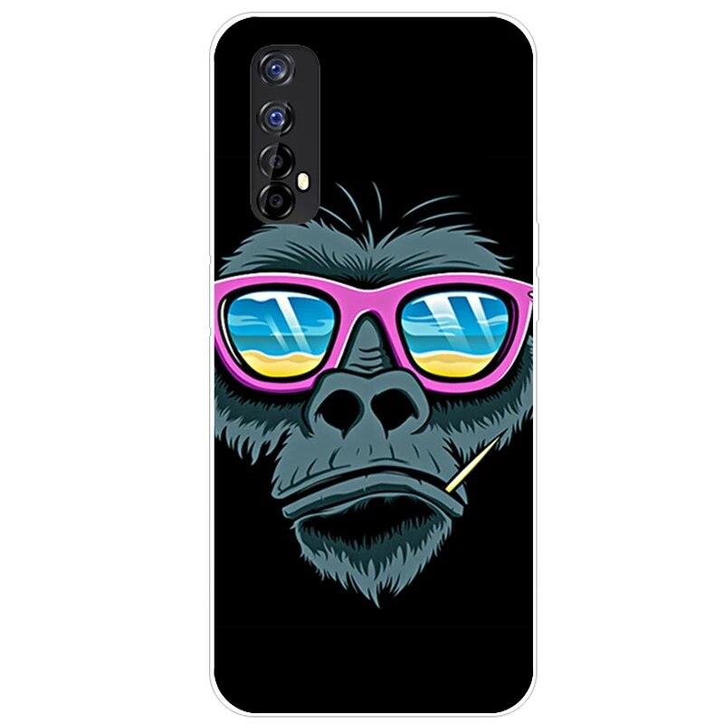 

Чохол для Realme 7 для OPPO Realme 7 Pro Обкладинка протиударна м’яка силіконова задня частина TPU для Realme7 7Pro Бампер Coque Capa Funda Realme 7 Pro