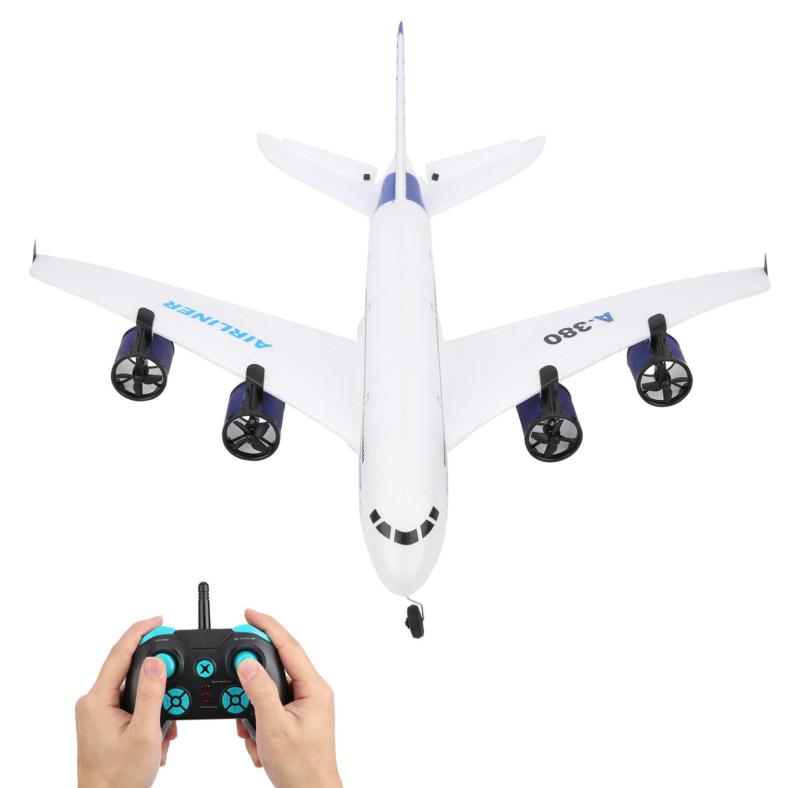

A380 3CH Літак на дистанційному керування 2,4 ГГц Планери безсердечного двигуна Літаки з фіксованим крилом Іграшки