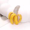 Rhinestone Zinc Alloy Banana Phone Case & Crocs Flowers DIY Jewelry Stickers