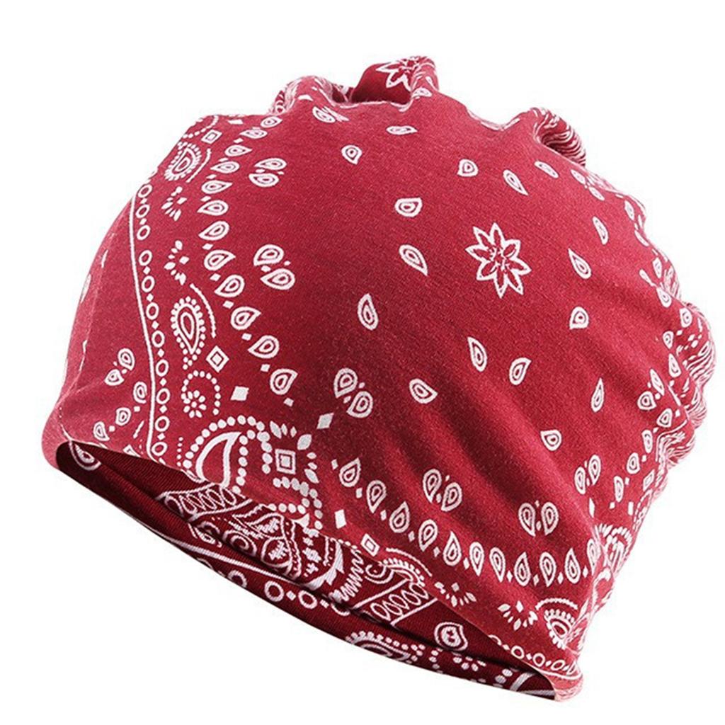 Women Breathable Headwrap Stylish Chemo Turban Hat with Digital Printing for Daily Wear and Various Occasion Outfit