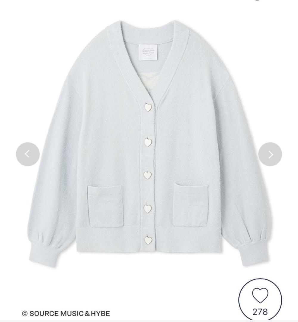 

[USED] LE SSERAFIM Smoothie Cardigan with tag