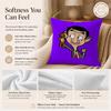Cartoon M-Mr. BeanS Cushion Cover Double-Sided Printed Pillow Cover Hypoallergenic Dust-Mite Proof