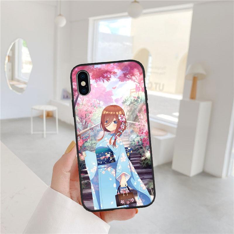 LO62 Miku Nino Itsuki Nakano Phone Case for Samsung Galaxy Note 10 20 S23 S24 S25 Ultra FE Plus Edge Lite A02S A35 A07 A17