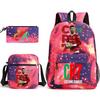 Cr7 Youth Fashion Children'S Student Schoolbag 3-Piece Set