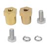 Positive Negative Terminals Battery Adapter Terminals Car Battery Replacement Easy Installation For 12V Vehicles