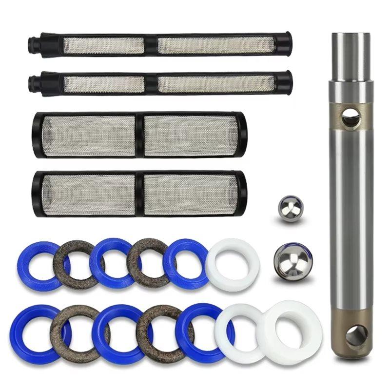 ABBY-Airless Sprayer Accessories Pump Repair Kit 244194 Filter And Plunger Rod For 390/395/490/495/595 Models