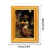 3D Wooden Photo Frame Poster Refrigerator Magnet - Creative and Quirky Decorative Magnet