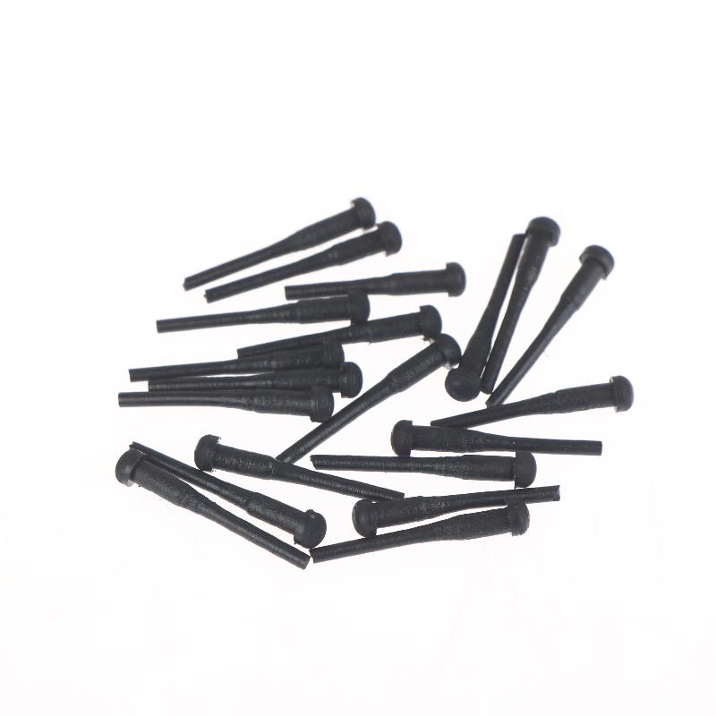 20 Peças 4mm Amortecedor Silenciador de Borracha Preto Para Tesouras de Cabelo Tesouras de Barbeiro Rolha de Reposição Almofada Durável Para Tesouras e Tesouras