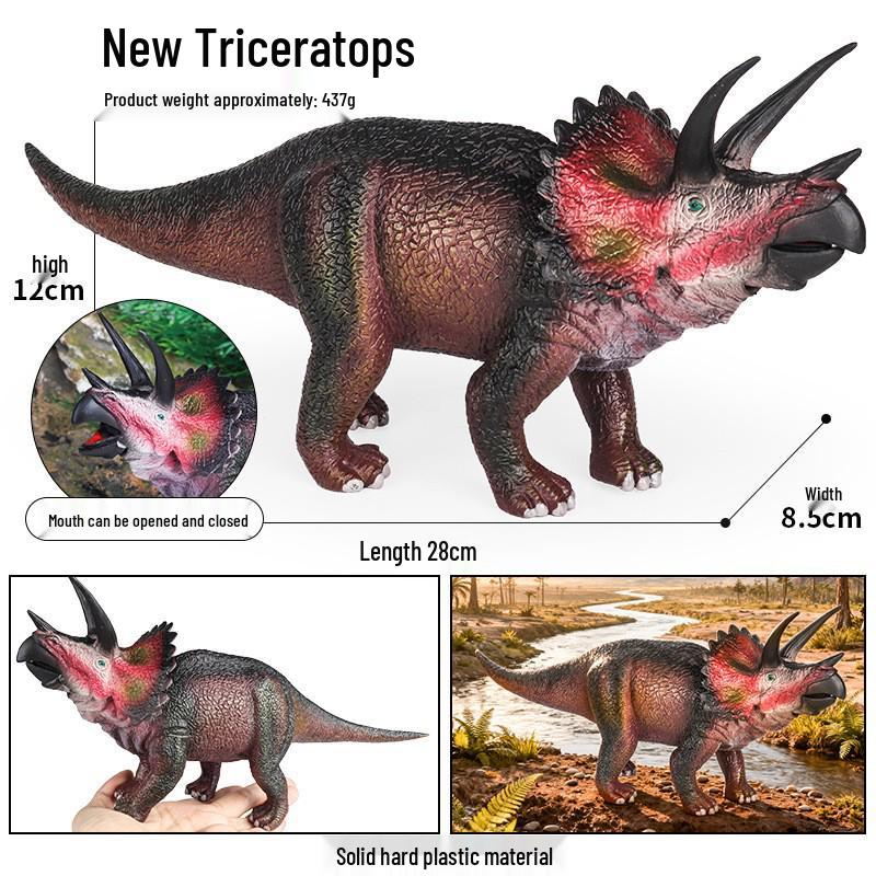 Animal Model Simulation Toy: Woolly Rhinoceros, Dunkleosteus, Deinotherium, Mammoth, Smilodon, Thunder Bird