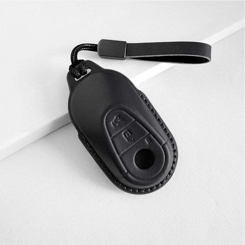 Genuine Leather Key Cover for New Mercedes C200L GLC260L A180L E300L