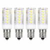 4PCS 5W Mini Candelabra Bulbs E12 Base Appliance Light Bulb Energy-Saving Bulbs  For Chandeliers