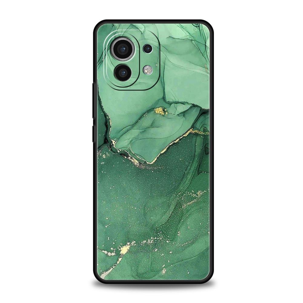 Phone Case For Xiaomi 13 12 11 Lite 12T 11T 10T 9T Mi Poco M4 M3 X4 X3 Pro F4 F3 GT 5G Cover Soft Shell Coque Marble Art Fashion