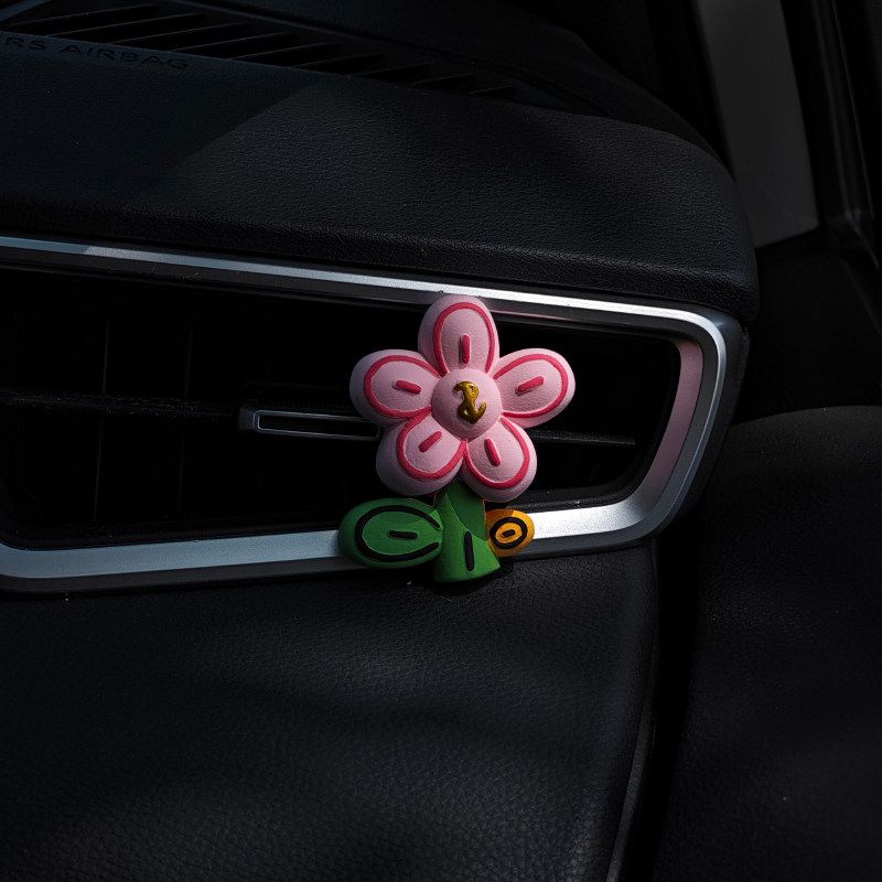 Car Air Freshener, Car Vent Decoration, Money Tree, Wealth Flower, In-Car Aroma Diffuser Stone, Fragrance, Good Luck Gift