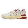 SAUCONY Cross 90 Kožené Protiskluzové Odolné Nízké Tenisky Unisex Tenisky Bílá Červená S79035-17