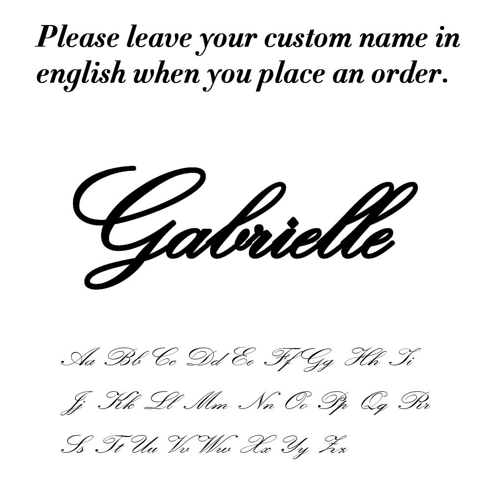 Lemegeton Custom Name Bracelet For Women Personalized Stainless Steel Charm Crown Heart Bracelet Jewelry For Girls Boy Gifts
