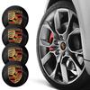 4Pcs 56MM Car Wheel Center Hub Caps Rim Caps Covers Emblem For Boxster Cayenne Panamera Macan Cayman 911 918 996 917 991