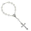 Christening Pearl Bracelet with for Cross for Communion Religious Baptism Jewelr
