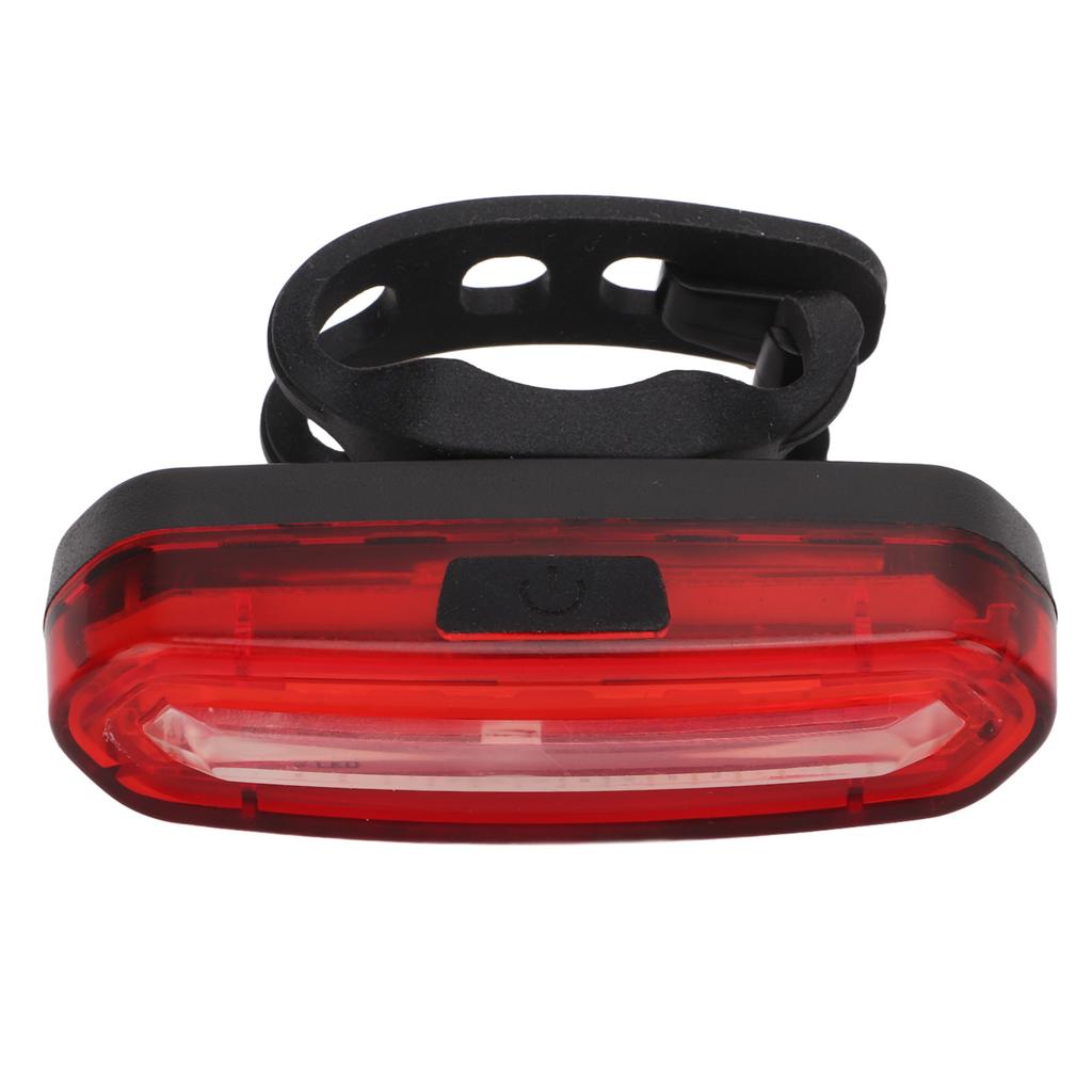 Bike Tail Light Rechargeable LED Waterproof USB Portable Bike Rear Light with 6 Lighting Modes for Mountain Bike
