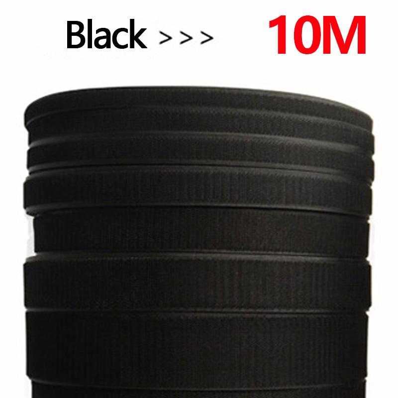 5 Meter/Paare 20-50mm Nichtklebendes Klettband Zum Annähen der Haken Klebeband Klettverschluss DIY