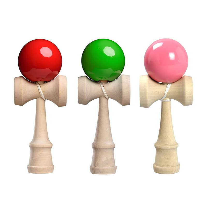Kendama Certified Japan Association Is Skill Toy Made Wood Childrens Fitness Leisure. It Can Be Used Practice Competitions Classes Schools. (pink).