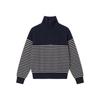 DEESHA Girls' Striped Half-Zip Pullover Sweater