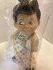 Big Boy Soft Vinyl Coin Soft Vinyl Orange Square Pattern Bank, Doll,