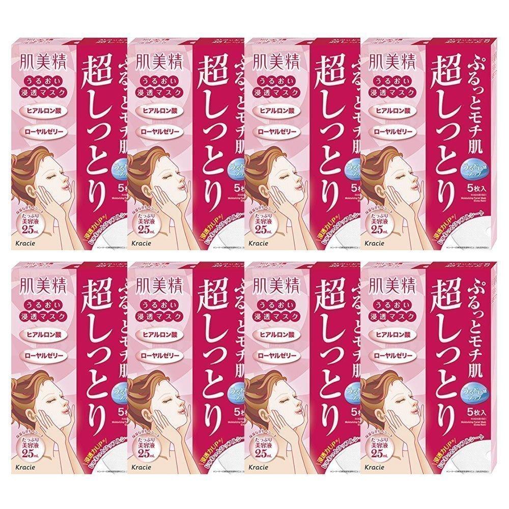 

Hadabisei Увлажняющая маска для глубокого проникновения 5 листов x 8 [Набор] (Супер увлажняющий) (5 кусков)