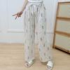 Cotton Silk Pajama Pants for Women, New Summer Style, Thin Cotton Casual Pants, Can Be Worn Outside, Large Size Home Pants