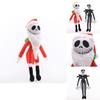 Collectible Nightmare Before Christmas Santa Jack And Zero Plush Toys For Kids