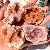 1pc 10-100g Natural Argentina Pink Amethyst Geode, Crystal Cluster Mineral Specimen Healing Stone Home Decor Unique Gift