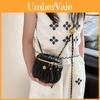 Flower Shape Lock Shoulder Bag With Chain Strap For Teen Girls