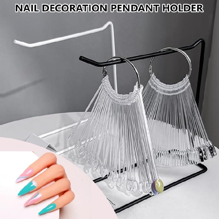 False Nails Art Display Stand Necklace Holder Nails Art Holder Jewelry Organizer Stand for Woman