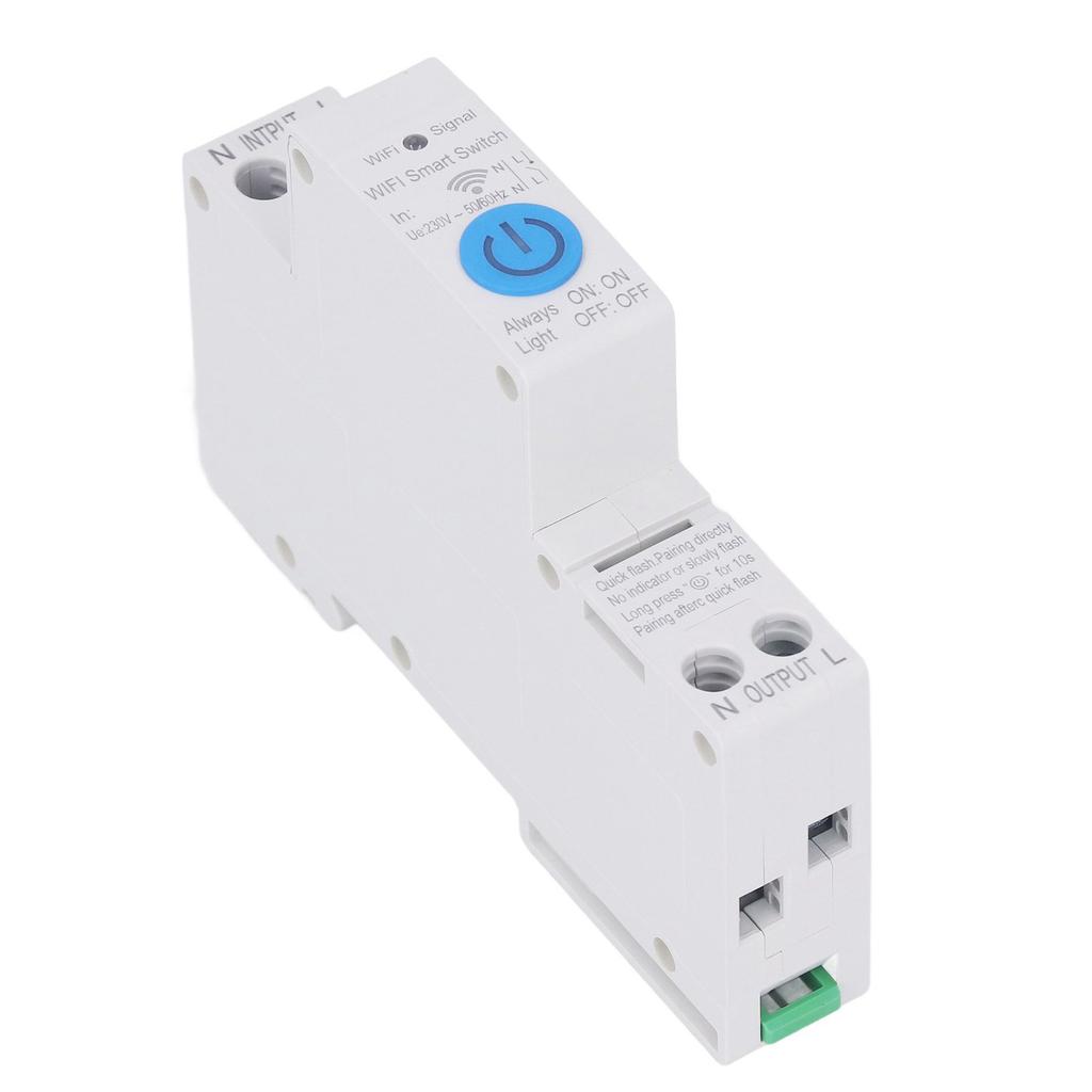 Timer Relay WiFi Remote Control Timing Switch Controller 1P 40A AC 230V for Home Appliances