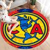 Club America Round Area Rug,Carpet Rug for Living Room Bedroom Sofa Playroom Decor,Non-slip Floor Mat