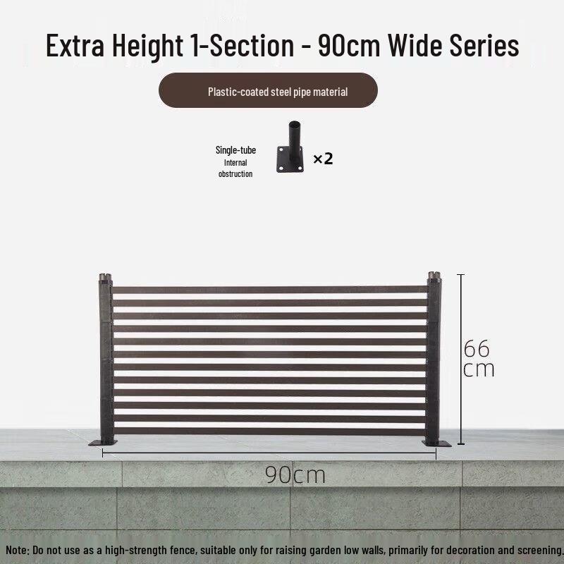 Buiten Metalen Tuin Privacy Scherm Hek