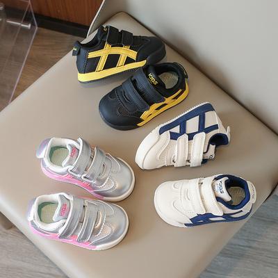 Baby Forrest Gump Shoes 2025 Spring New Dirt-resistant Children's Casual Shoes Boys Soft-soled White Shoes Girls' Sports Shoes