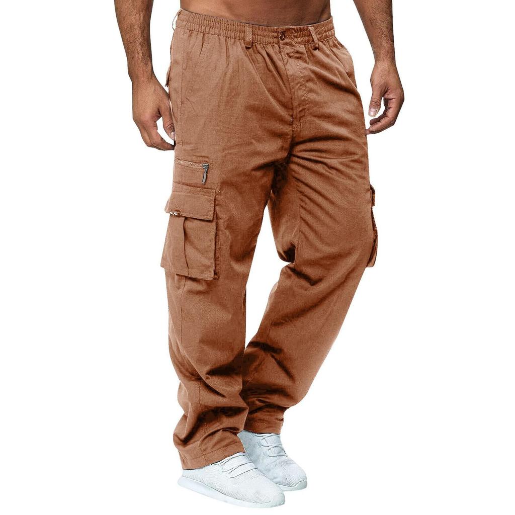 Pánské pracovní kalhoty Outdoor Ležérní kalhoty Jogging nářadí Jednobarevné Sportovní Ležérní Lehká turistika Kalhoty s velkou kapsou