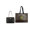 Tangli Baiqi Willa Diamond Quilted Chain Shoulder Strap Leather Tote Bag Tote Bag Shopping Bag Hand-held Shoulder Bag Women's 148250-001
