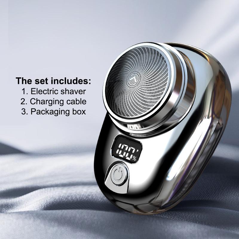 

Электробритва Мини Удобная Съемная Очистка Лица Долгое Время Работы Батареи Быстрая Зарядка Type-C Острое Лезвие Безопасный Уход за Кожей